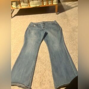 Old Navy Light Blue Flare Jeans